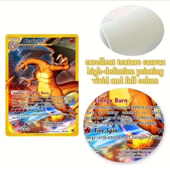 pokemon card canvas Custom PKM Card